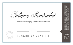 2018 Puligny-Montrachet, Domaine de Montille